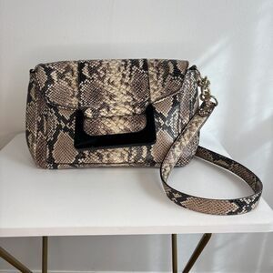 Elaine Turner- Snakeskin Print Purse